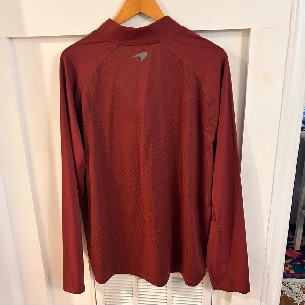 Unisex McLaren Long Sleeve Performance Midlayer Top 2XL